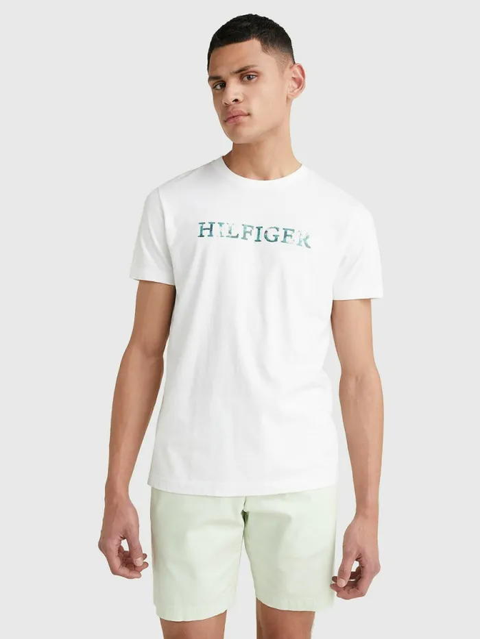 Tommy Hilfiger Th Cool Embroidery TShirt White Mens TShirts Casaul