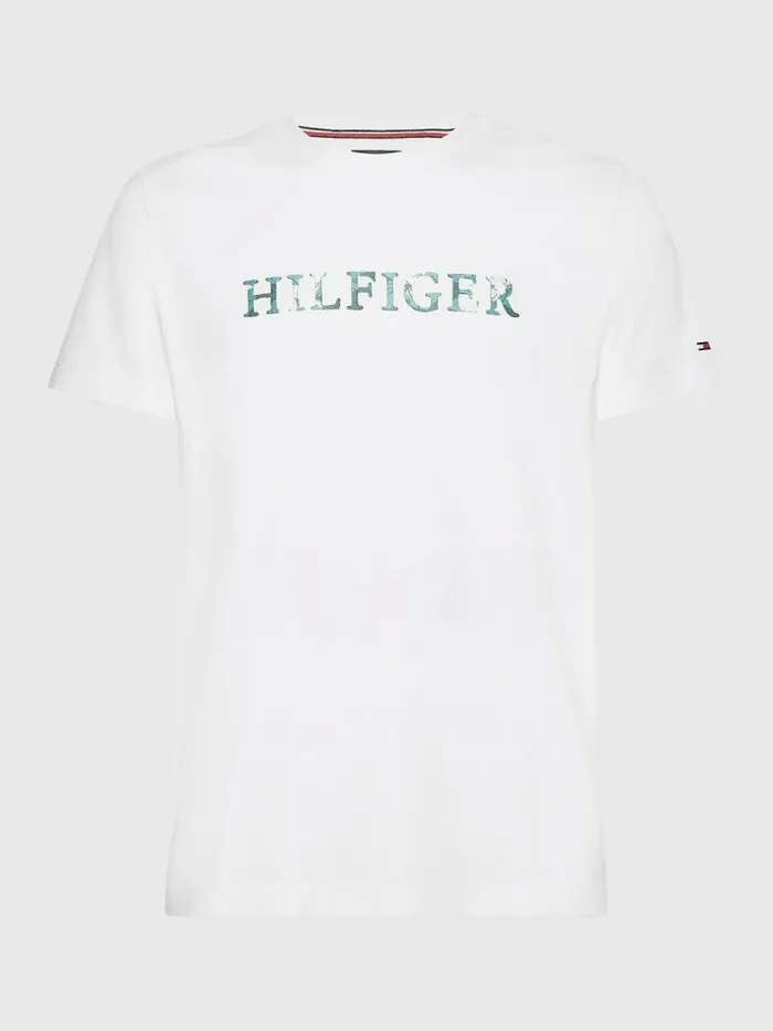 Tommy Hilfiger Th Cool Embroidery TShirt White Mens TShirts Casaul