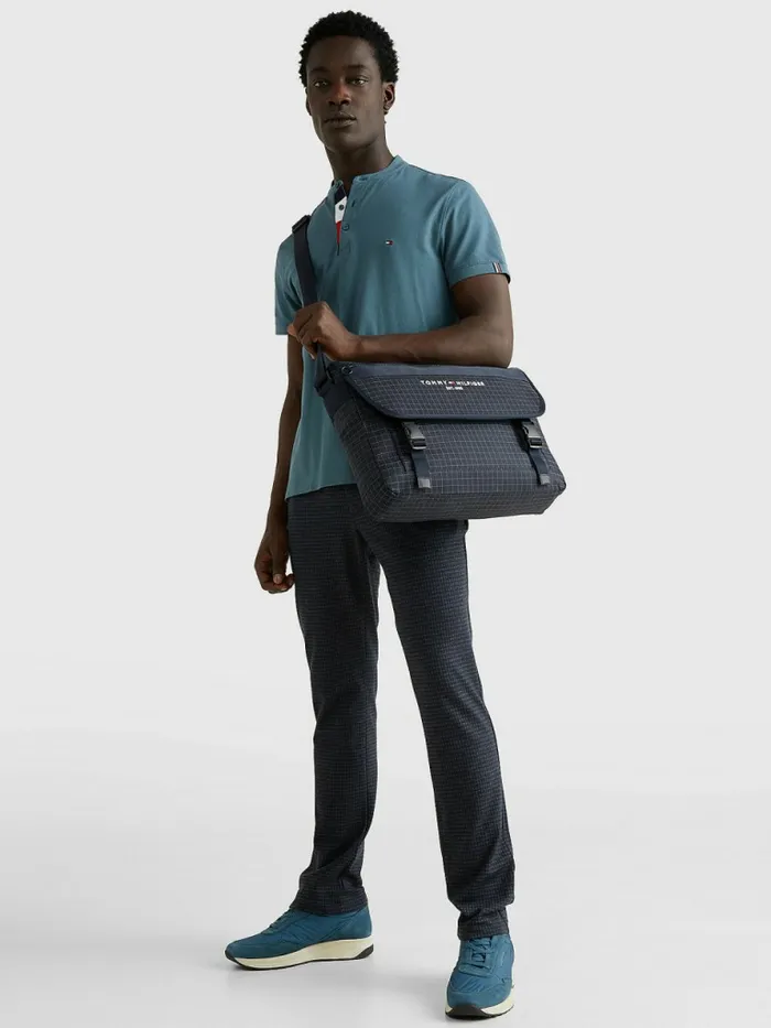 Tommy Hilfiger Th Established Messenger Bag Desert Sky Mens Bags Fashion