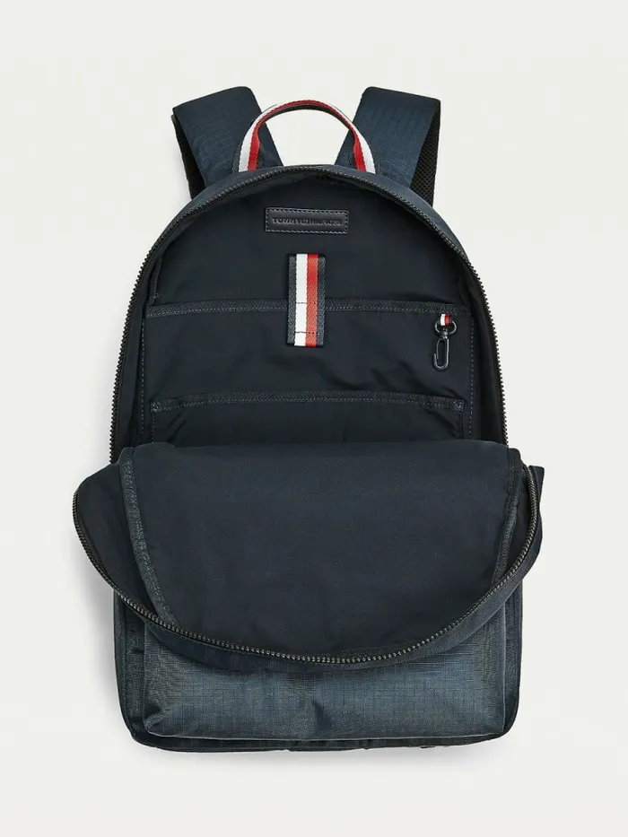 Tommy Hilfiger Th Established Recycled Polyester Backpack Desert Sky Mens Bags Gift 4 You
