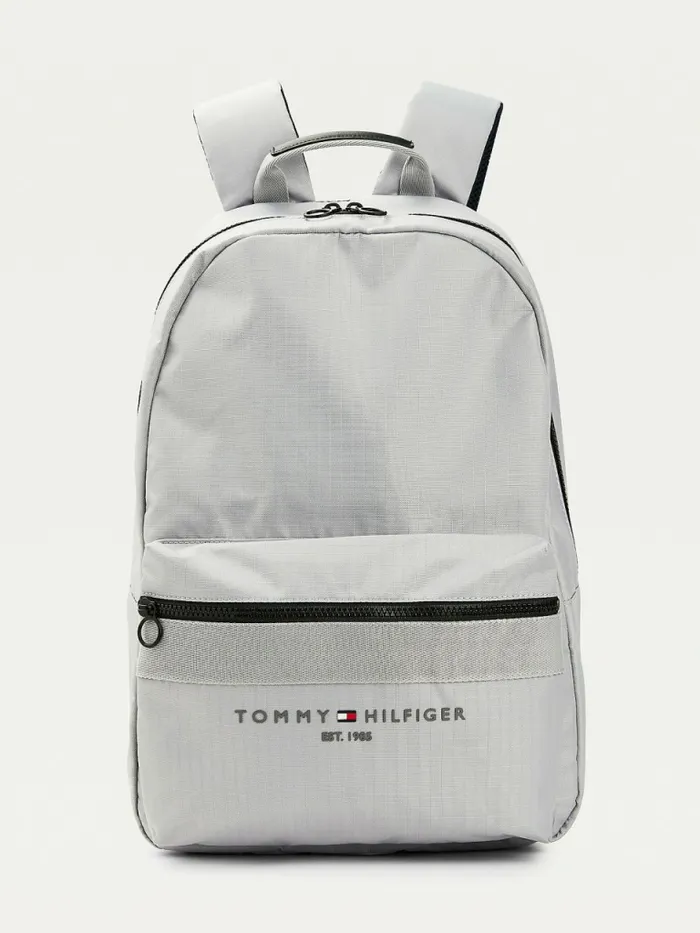 Tommy Hilfiger Th Established Recycled Polyester Backpack Iron Grey Mens Bags For Sale Tommy Hilfiger Th Established Recycled Polyester Backpack Iron Grey Mens Bags For Sale