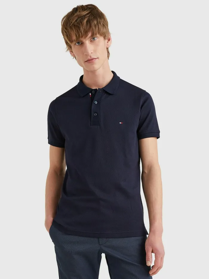 Tommy Hilfiger Th Flex Bubble Weave Slim Polo Desert Sky Mens Polo Shirts Cheap On Sale Tommy Hilfiger Th Flex Bubble Weave Slim Polo Desert Sky Mens Polo Shirts Cheap On Sale