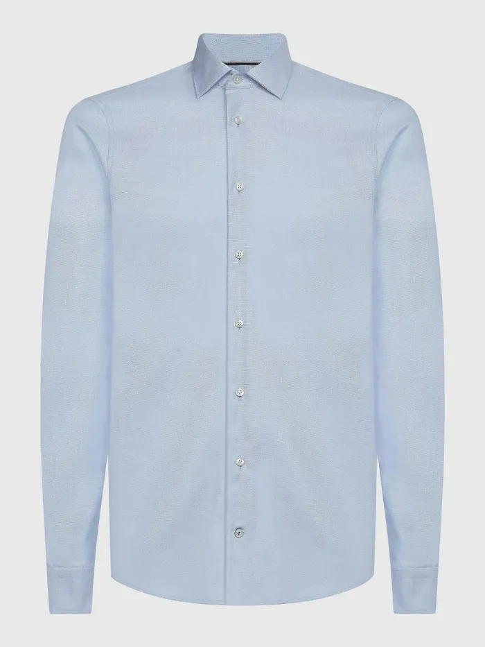 Tommy Hilfiger Th Flex NonIron Dobby Shirt Light Blue Mens Shirts For Sale