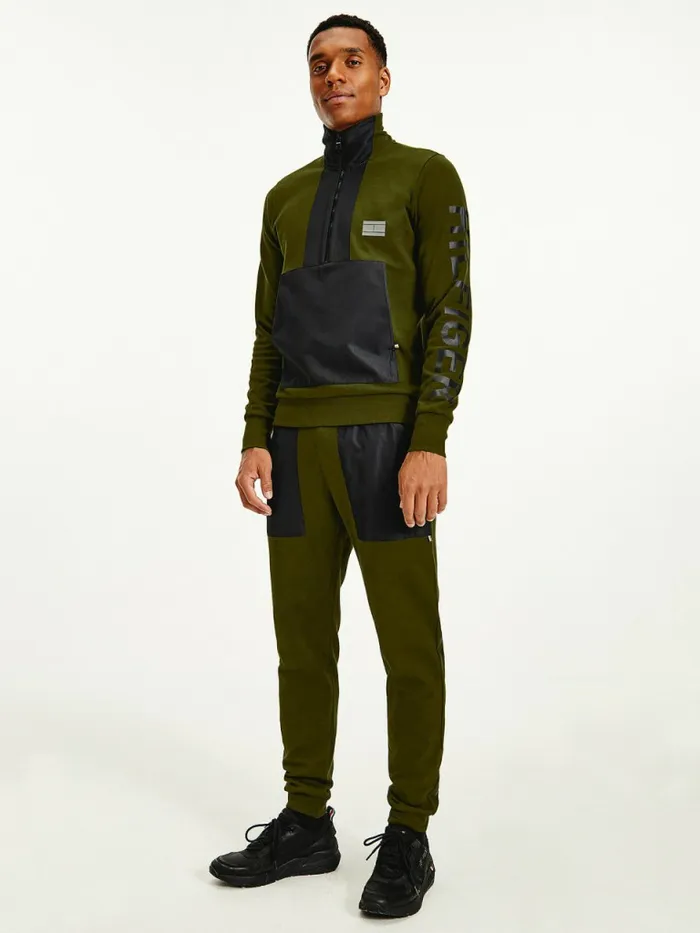 Tommy Hilfiger Th Flex Tech Essential Sweatshirt Olivewood Mens Sweatshirts and Hoodies Popular Tommy Hilfiger Th Flex Tech Essential Sweatshirt Olivewood Mens Sweatshirts and Hoodies Popular