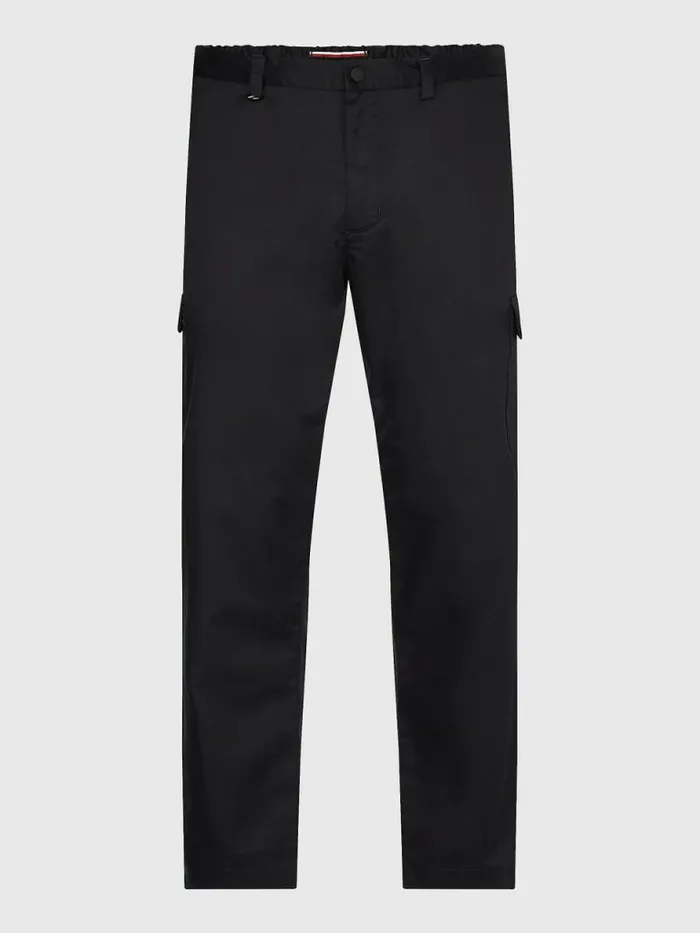 Tommy Hilfiger Th Modern Slim Fit Cargo Trousers Desert Sky Mens Trousers