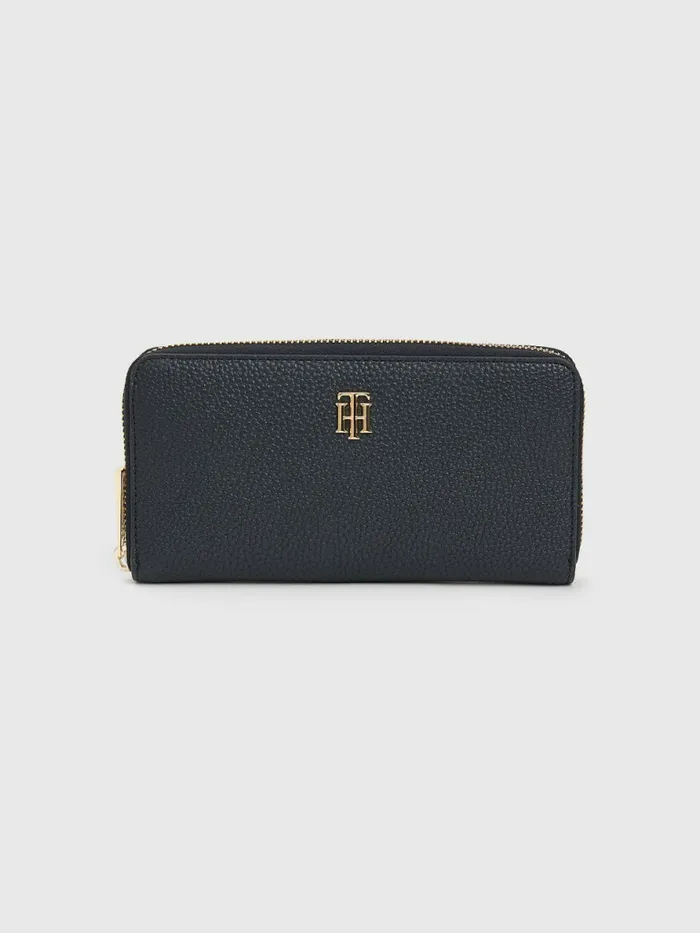 Tommy Hilfiger Th Monogram Large ZipAround Wallet Desert Sky Womens Wallets and Keyrings Online Tommy Hilfiger Th Monogram Large ZipAround Wallet Desert Sky Womens Wallets and Keyrings Online