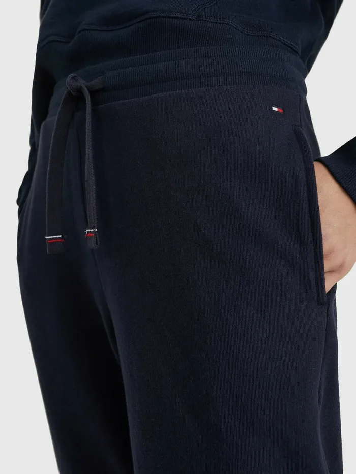 Tommy Hilfiger Th Stretch Logo Sweatpants Desert Sky Womens Trousers Casaul