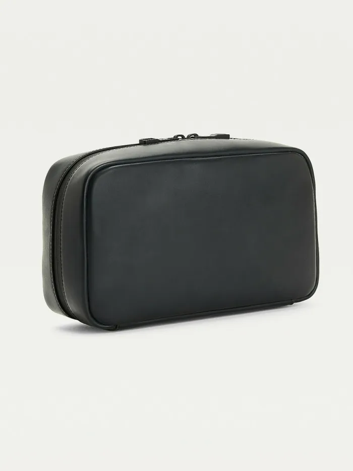 Tommy Hilfiger Th Tech Commuter Recycled Pouch Black Mens Bags For Sale
