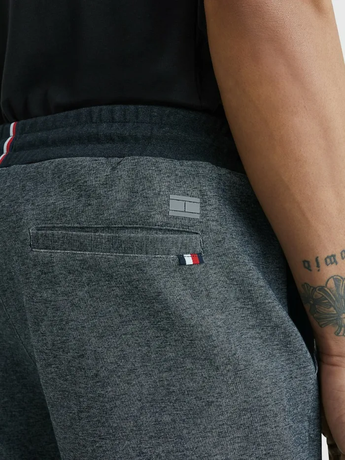 Tommy Hilfiger Th Tech Essential Joggers Dark Grey Heather Mens Trousers