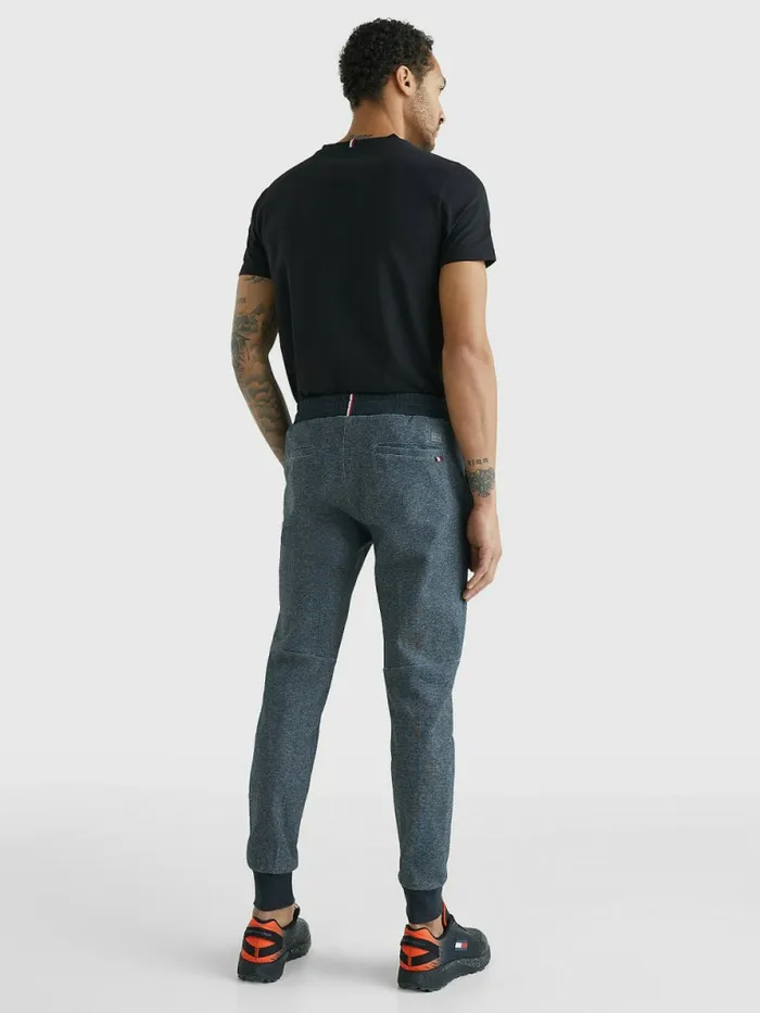 Tommy Hilfiger Th Tech Essential Joggers Dark Grey Heather Mens Trousers