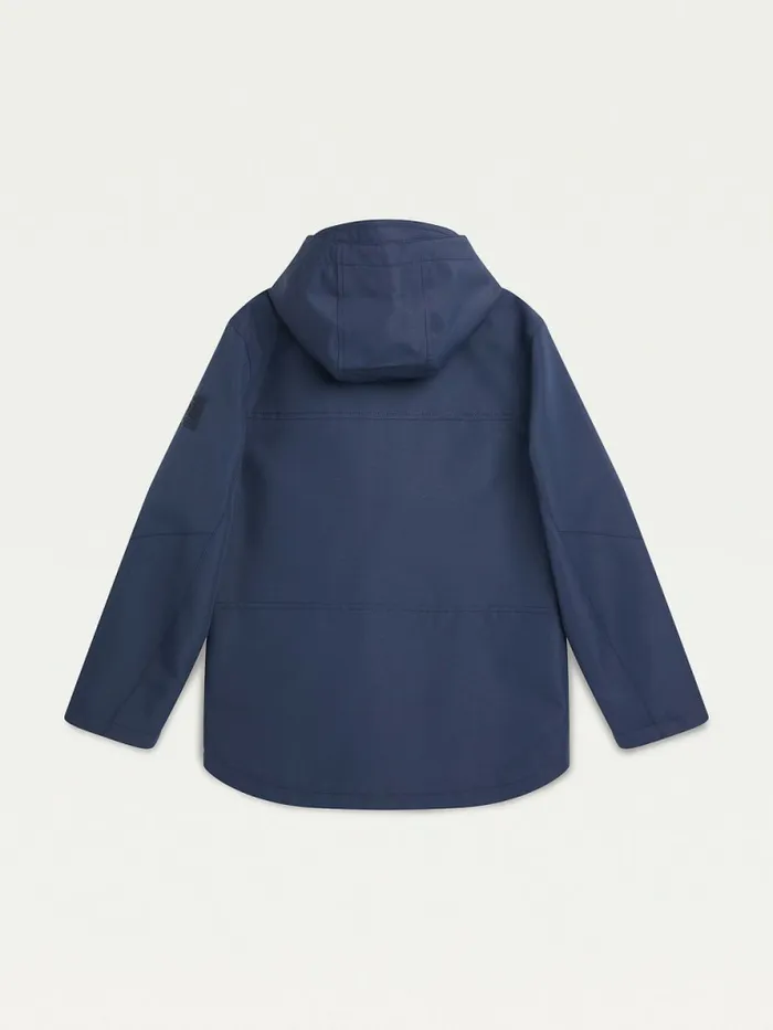Tommy Hilfiger Th Tech Recycled Hooded Parka Twilight Navy Boys Coats and Jackets Fashion