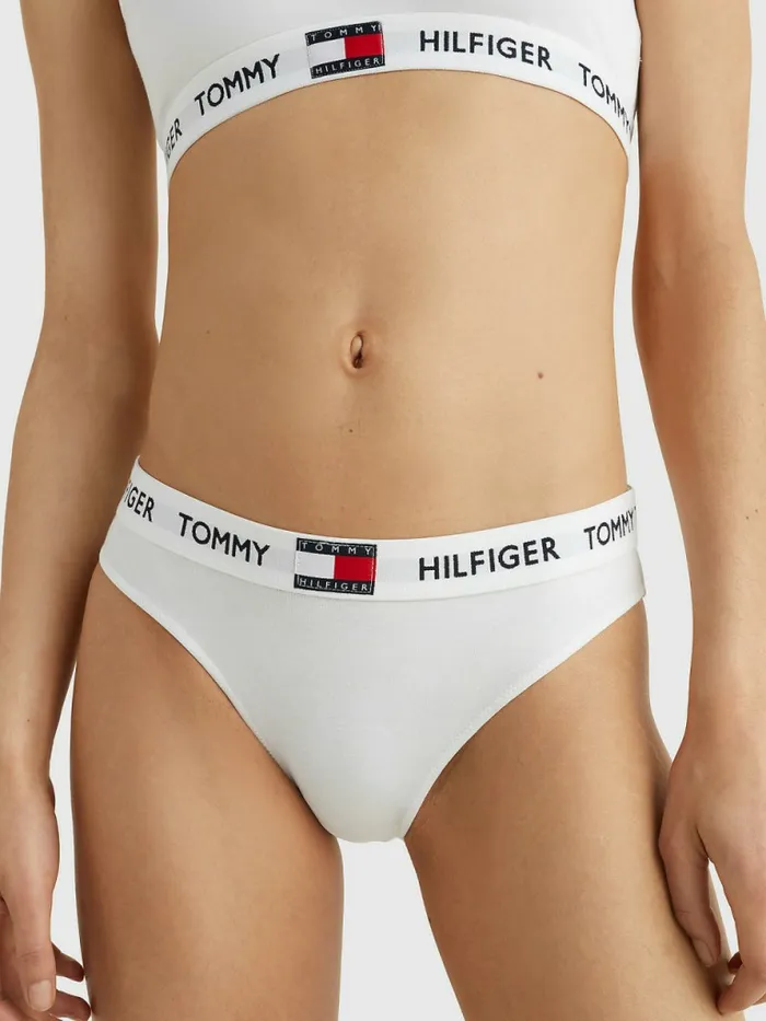 Tommy Hilfiger Tommy 85 Stretch Cotton Logo Briefs Pvh Classic White Womens Essentials Tommy Hilfiger Tommy 85 Stretch Cotton Logo Briefs Pvh Classic White Womens Essentials