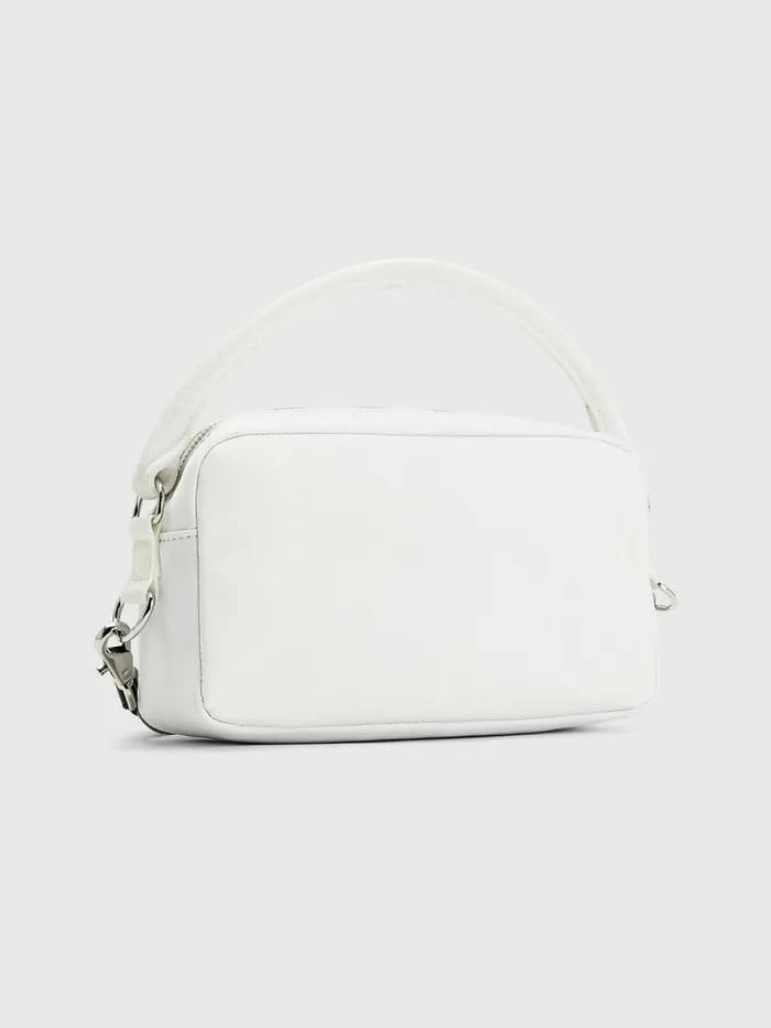 Tommy Hilfiger Tommy Badge Plaque Crossover Bag Ecru Womens Bags Popular