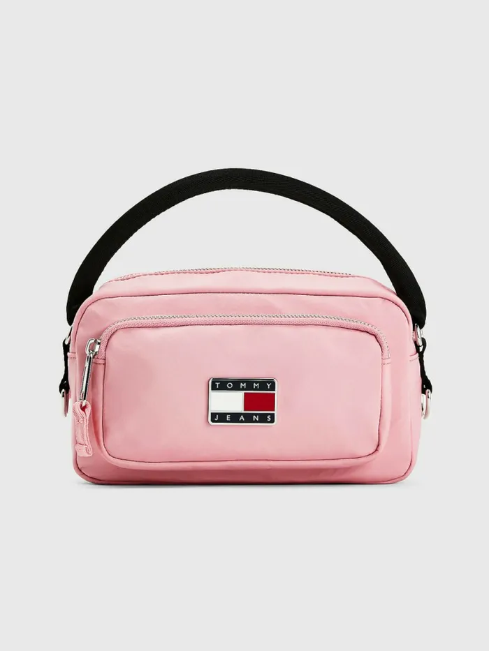 Tommy Hilfiger Tommy Badge Plaque Crossover Bag Fresh Pink Womens Bags Gift 4 You Tommy Hilfiger Tommy Badge Plaque Crossover Bag Fresh Pink Womens Bags Gift 4 You