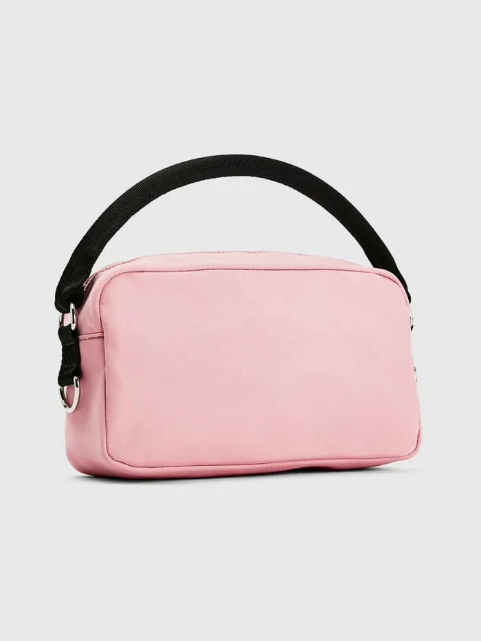 Tommy Hilfiger Tommy Badge Plaque Crossover Bag Fresh Pink Womens Bags Gift 4 You