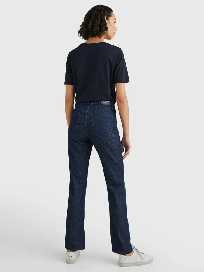 Tommy Hilfiger Tommy Icons High Rise Straight Jeans Tom Womens Jeans For Sale