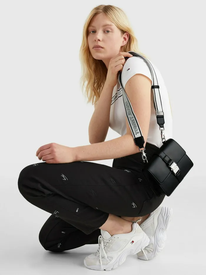 Tommy Hilfiger Tommy Jeans Item Crossover Bag Black Womens Bags Gift 4 You