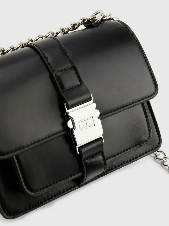 Tommy Hilfiger Tommy Jeans Item Small Crossover Bag Black Womens Bags Casaul