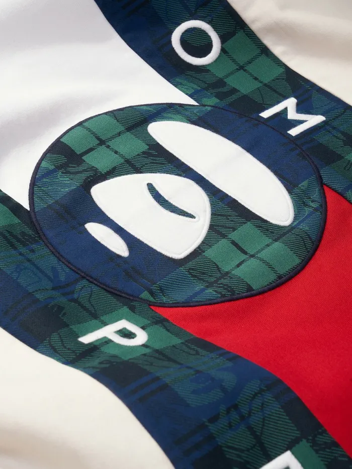 Tommy Hilfiger Tommy X Aape Fleece Sweatshirt Pristine Womens Sweatshirts and Hoodies Sale