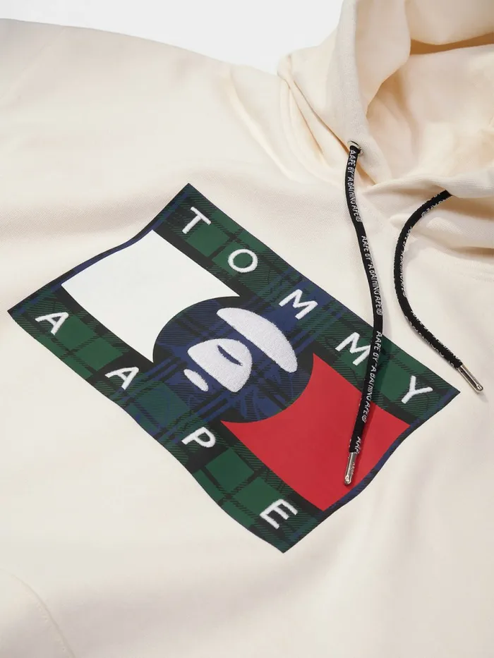 Tommy Hilfiger Tommy X Aape Hoody Pristine Womens Sweatshirts and Hoodies Gift Ideas
