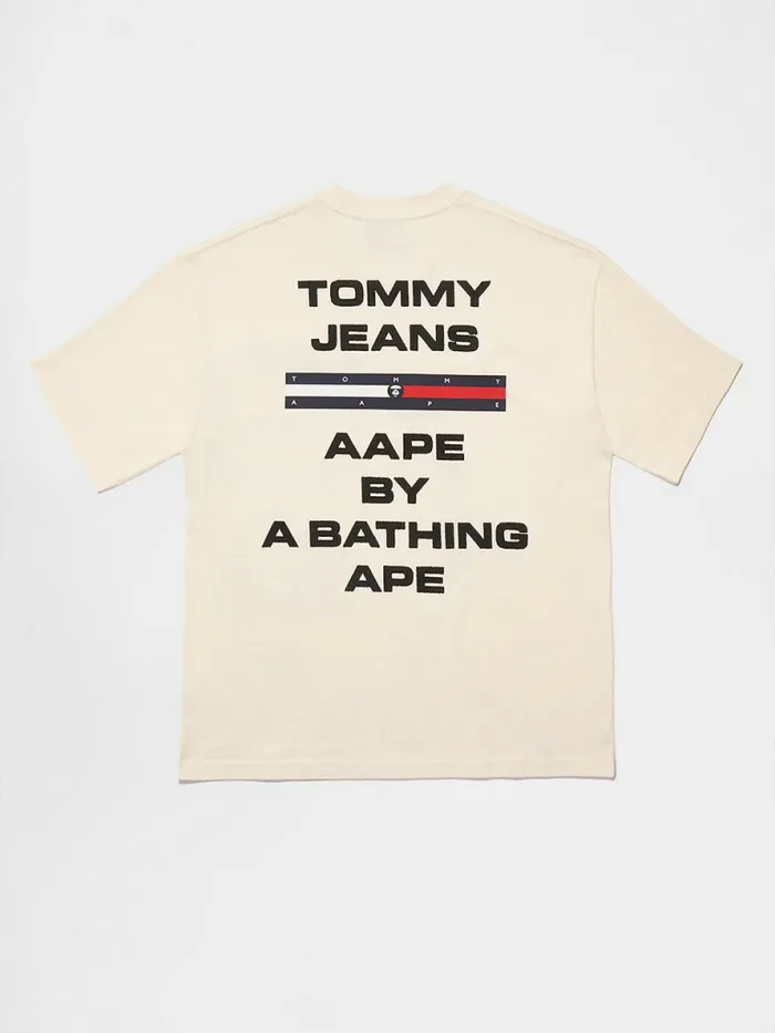 Tommy Hilfiger Tommy X Aape TShirt Pristine Womens TShirts Near Me