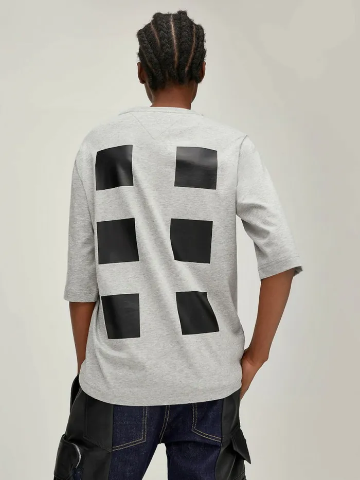 Tommy Hilfiger Tommyxromeo DualGender TShirt Grey Heather Mens TShirts Fashion