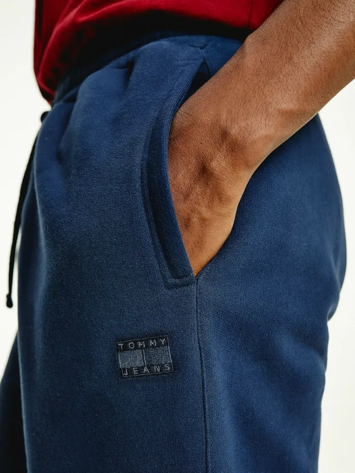 Tommy Hilfiger Tonal Logo Relaxed Fit Joggers Twilight Navy Mens Trousers