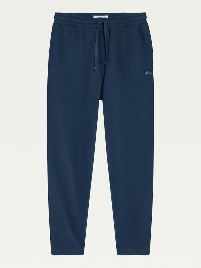 Tommy Hilfiger Tonal Logo Relaxed Fit Joggers Twilight Navy Mens Trousers