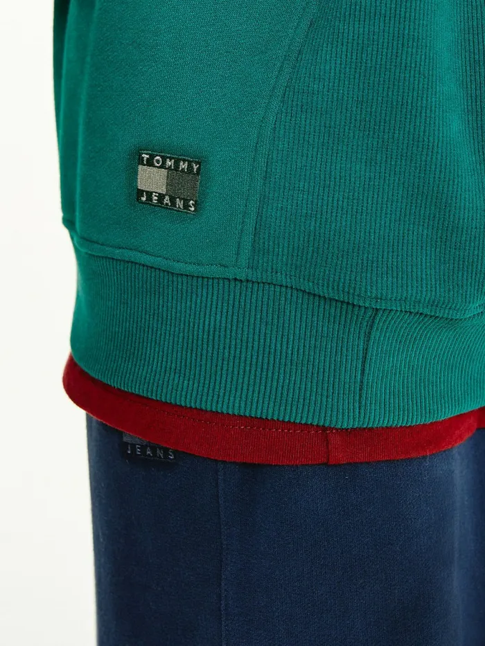 Tommy Hilfiger Tonal Logo Sweatshirt Rural Green Mens Tracksuits Gift 4 You