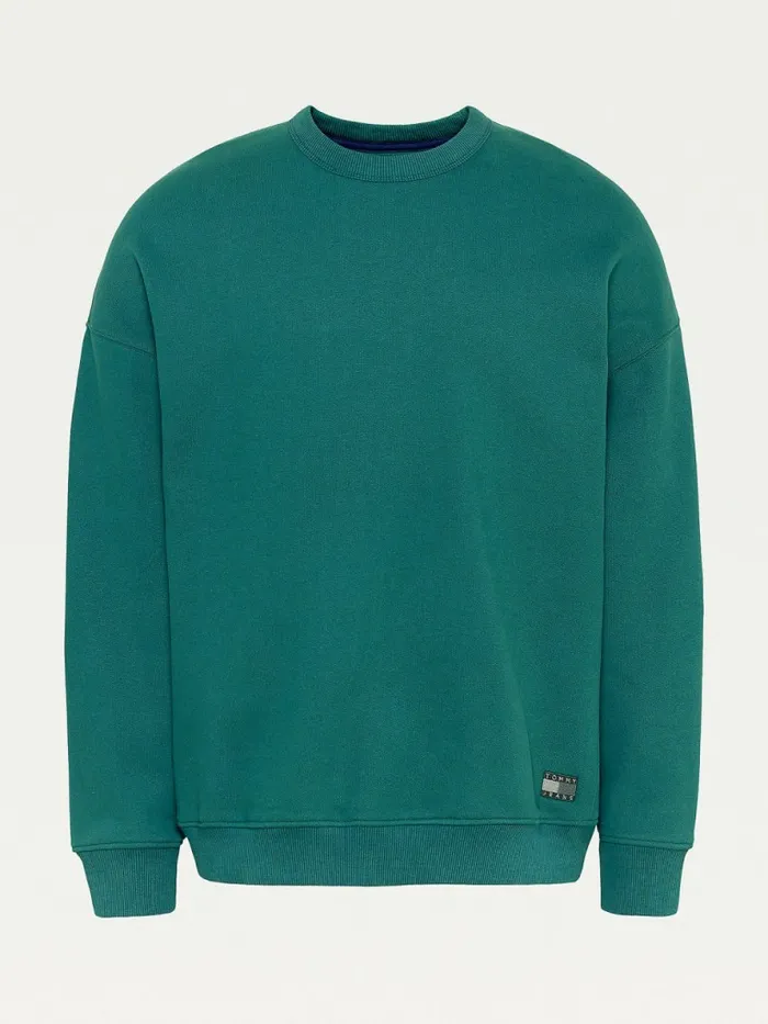 Tommy Hilfiger Tonal Logo Sweatshirt Rural Green Mens Tracksuits Gift 4 You