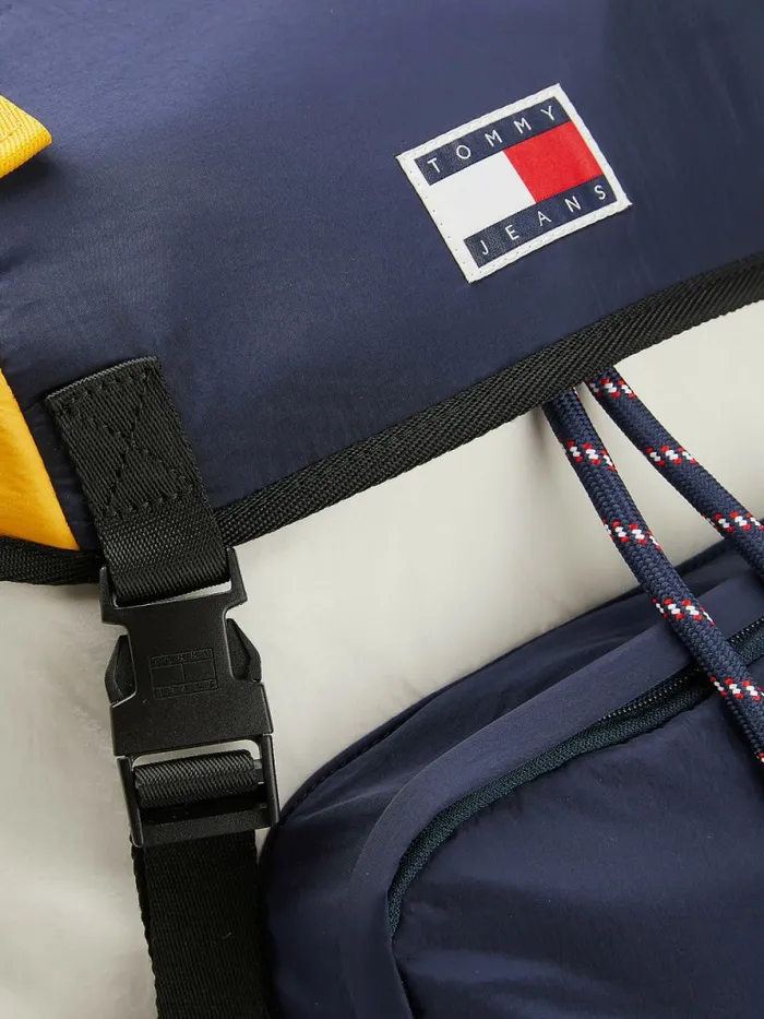 Tommy Hilfiger Travel Flap Backpack Colorblock Mens Bags Near Me