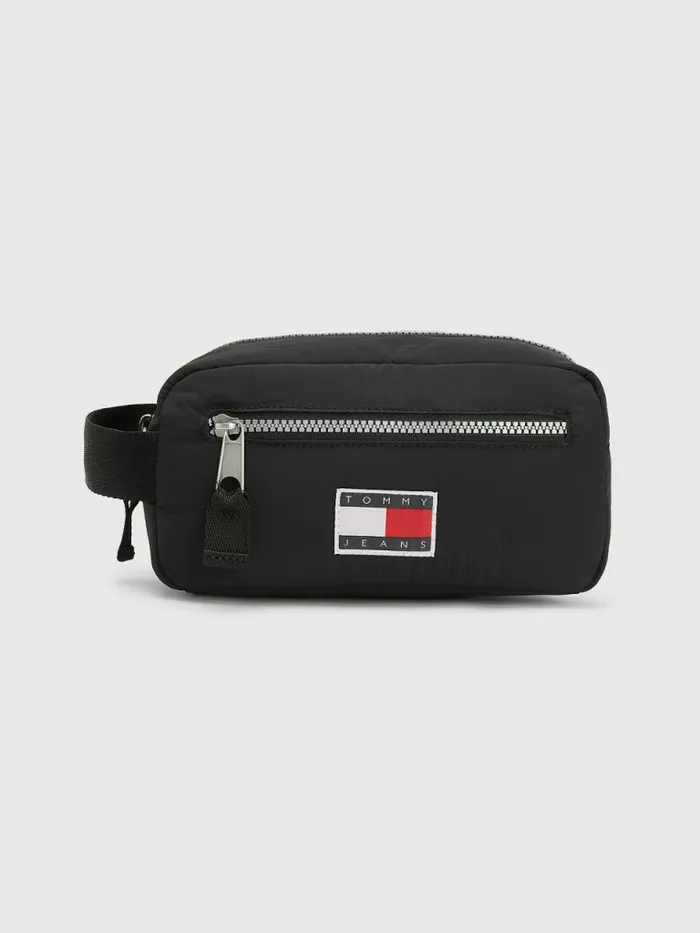 Tommy Hilfiger Travel Washbag Black Womens Bags Near Me