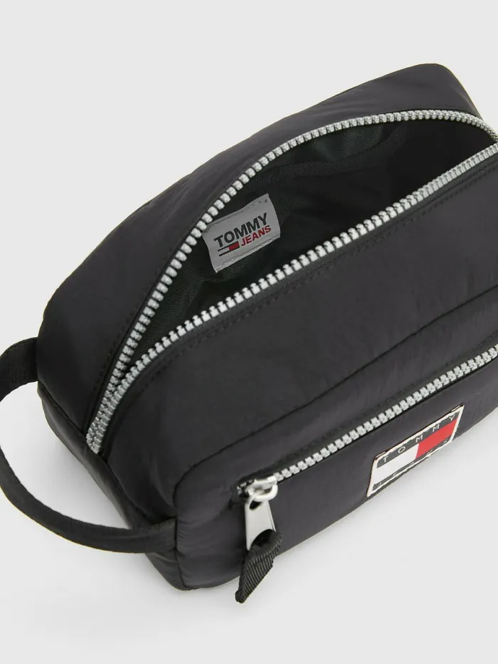 Tommy Hilfiger Travel Washbag Black Womens Bags Near Me