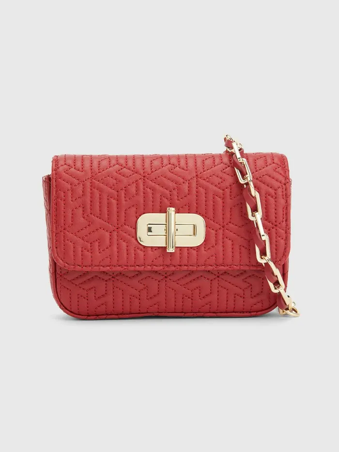 Tommy Hilfiger Turn Lock Leather Small Crossover Bag Royal Berry Womens Bags Near Me Tommy Hilfiger Turn Lock Leather Small Crossover Bag Royal Berry Womens Bags Near Me