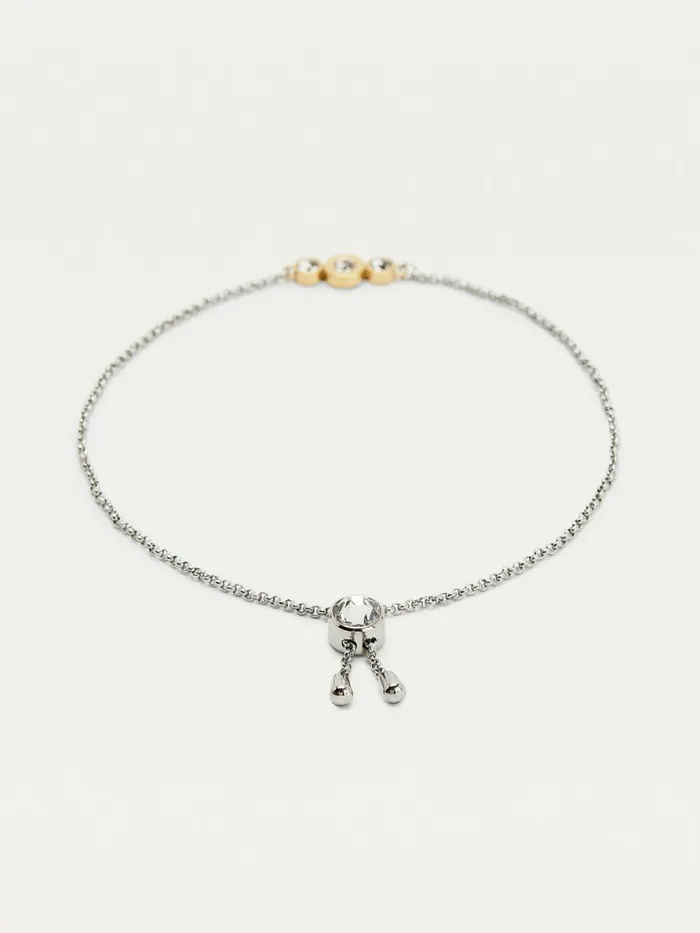 Tommy Hilfiger TwoTone Layered Bracelet Two Tone Womens Jewellery