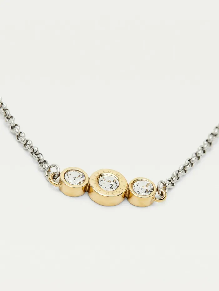 Tommy Hilfiger TwoTone Layered Bracelet Two Tone Womens Jewellery