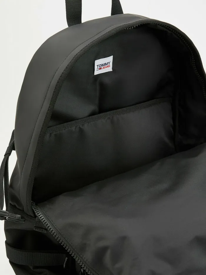 Tommy Hilfiger Urban Tommy Badge Backpack Black Mens Bags Fashion
