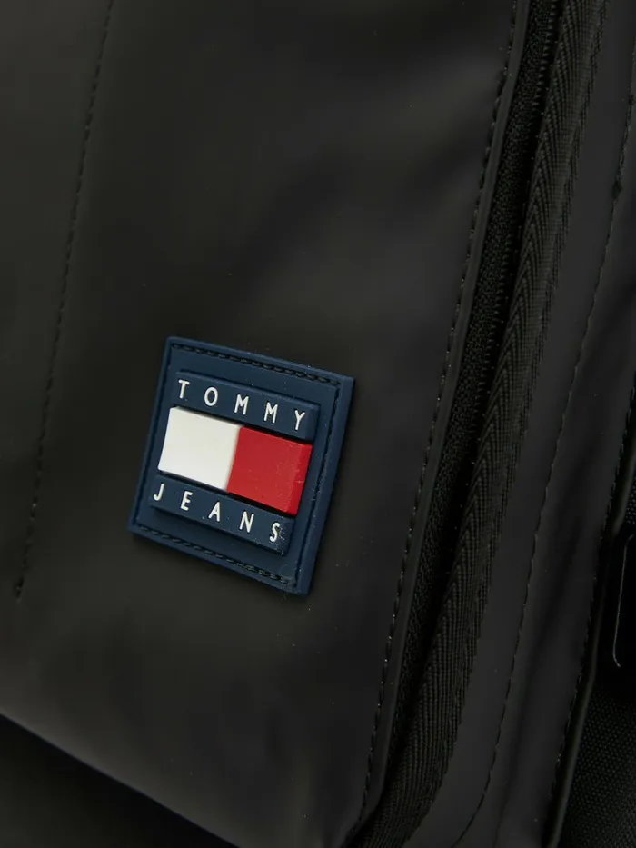 Tommy Hilfiger Urban Tommy Badge Backpack Black Mens Bags Fashion