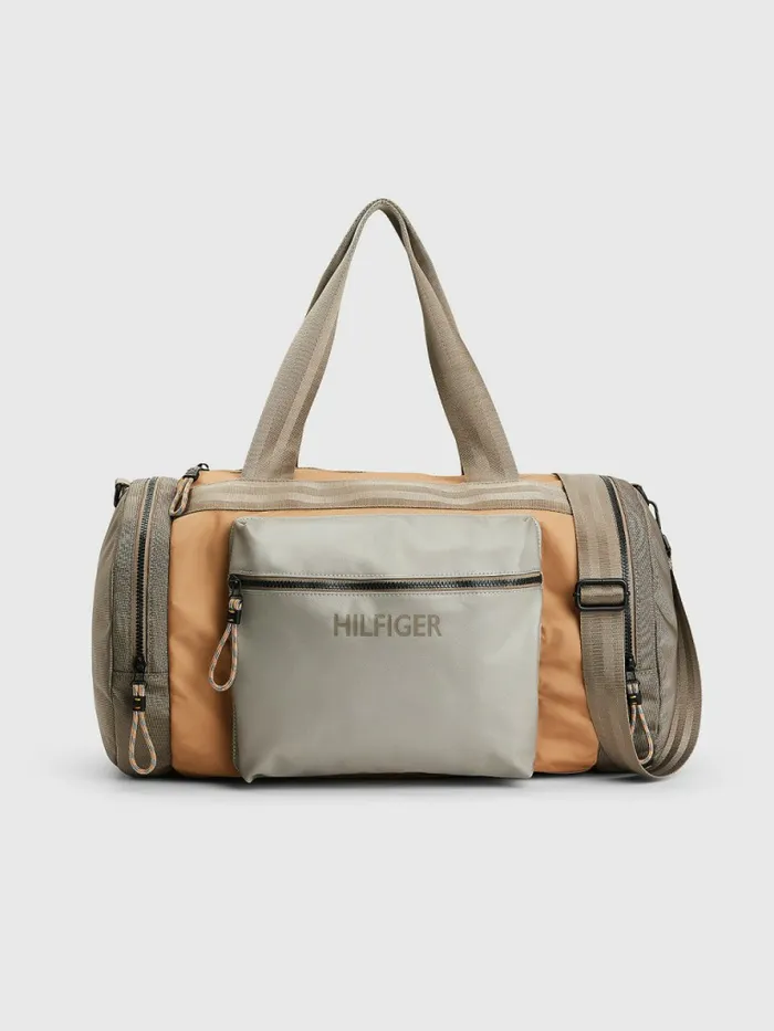 Tommy Hilfiger Utility Duffle Bag Classic Khaki Mens Bags Cheap On Sale