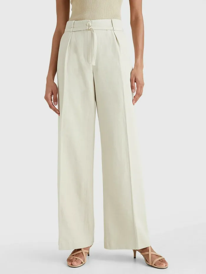 Tommy Hilfiger Utility Relaxed Fit Chinos Desert Sand Dune Womens Trousers