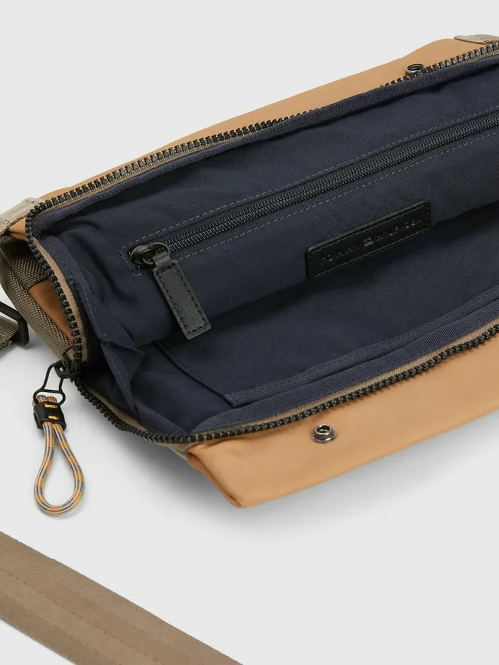 Tommy Hilfiger Utility Small Messenger Bag Classic Khaki Mens Bags Sale