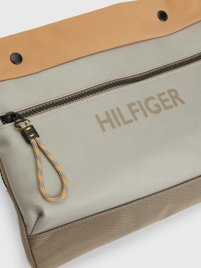 Tommy Hilfiger Utility Small Messenger Bag Classic Khaki Mens Bags Sale