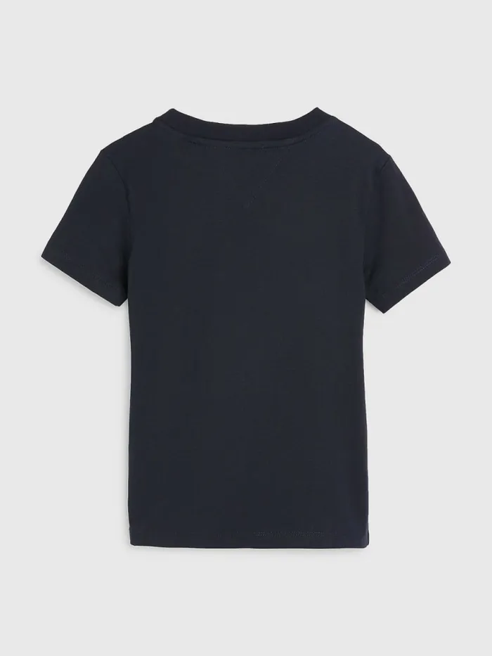 Tommy Hilfiger Valentines Heart Text Print TShirt Desert Sky Boys TShirts and Polos Cheap On Sale