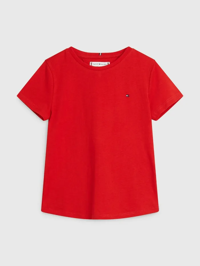 Tommy Hilfiger Vintage Jersey TShirt Deep Crimson Girls Tops and TShirts Gift for Friend Tommy Hilfiger Vintage Jersey TShirt Deep Crimson Girls Tops and TShirts Gift for Friend