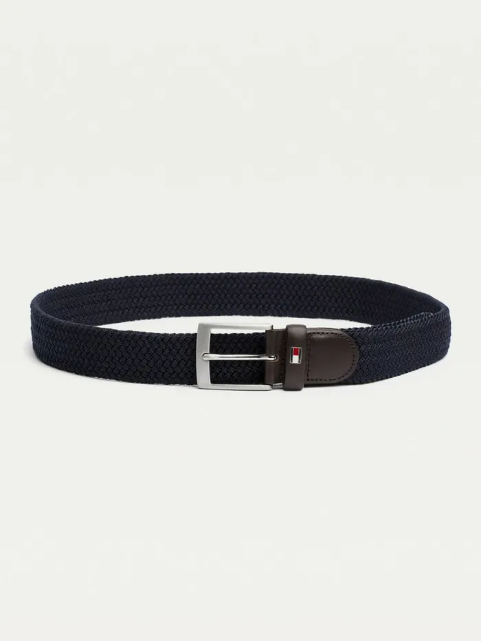 Tommy Hilfiger Webbed Belt Sky Captain Mens Belts Casaul