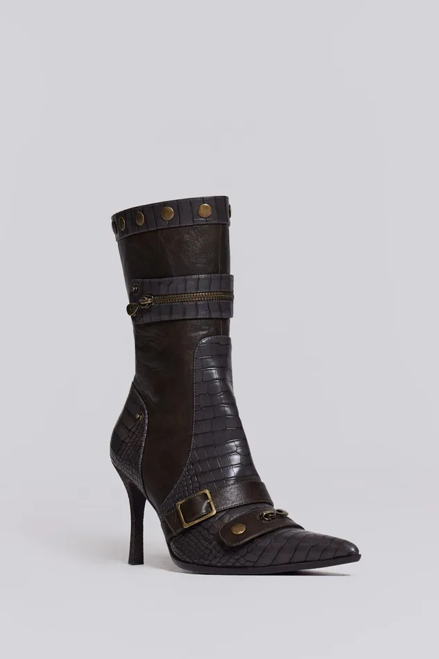 Tops Women Jaded London Shop Destiny 3 In 1 Boot In Brown