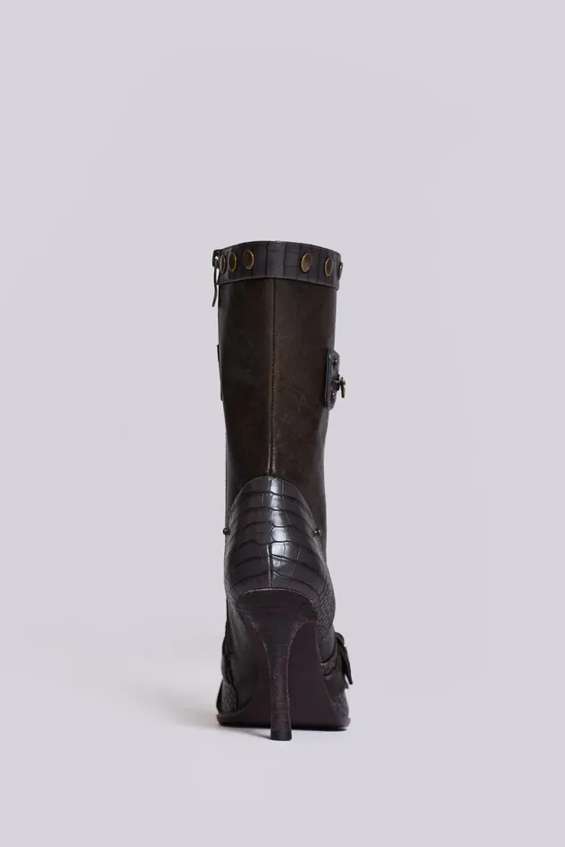 Tops Women Jaded London Shop Destiny 3 In 1 Boot In Brown