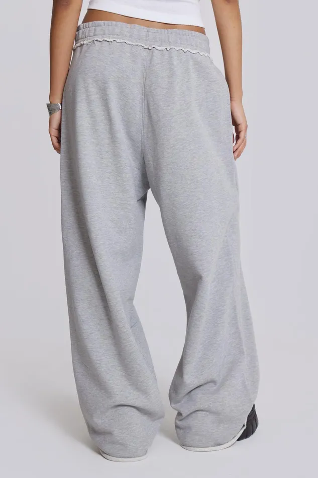 Tops Women Jaded London Shop Grey Marl Monster Joggers