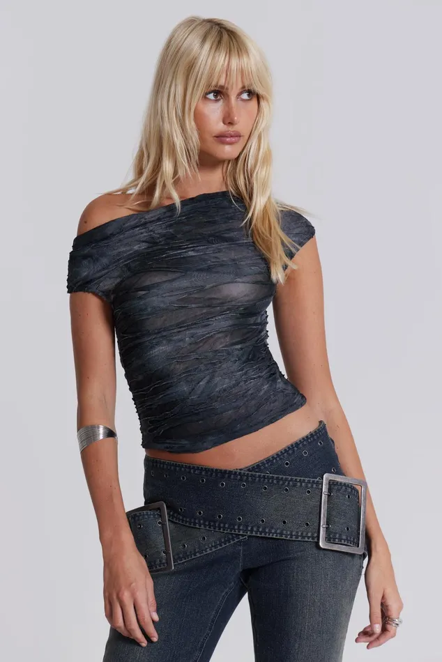 Tops Women Jaded London Shop Reign Asymmetric Top