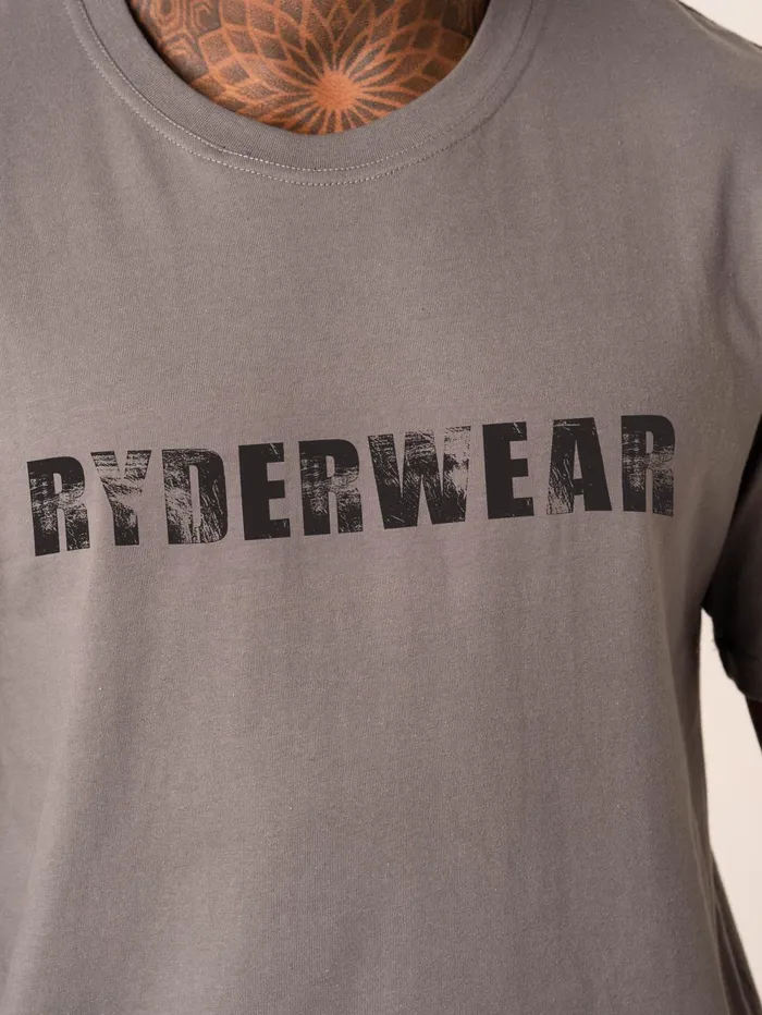 Training TShirt 8211 Charcoal Men Ryderwear Tops